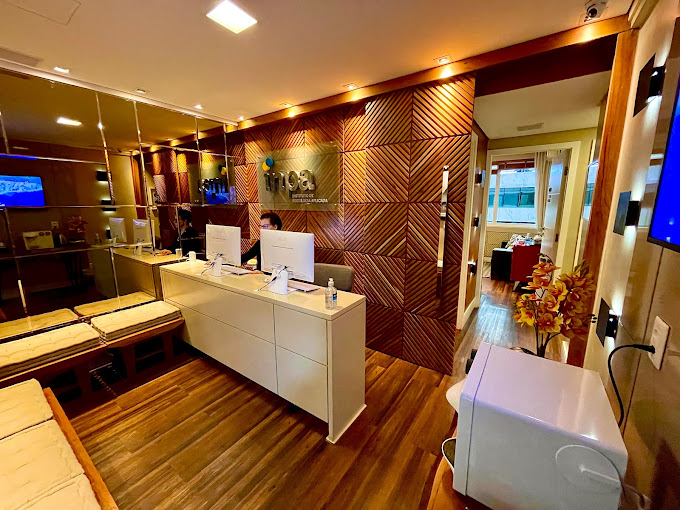 Recepção do Inpa - Instituto de Psicologia Aplicada. Empresa que subloca consultórios de psicologia na Asa Sul, Brasília - DF.