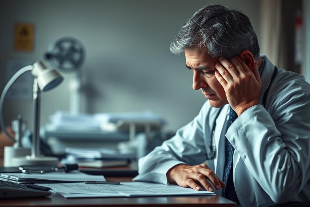 saúde mental do médico