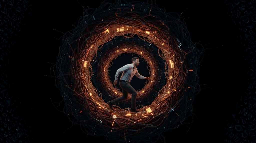 Homem heterossexual preso ao ciclo da vergonha de consumir e ter prazer com pornografia transsexual.