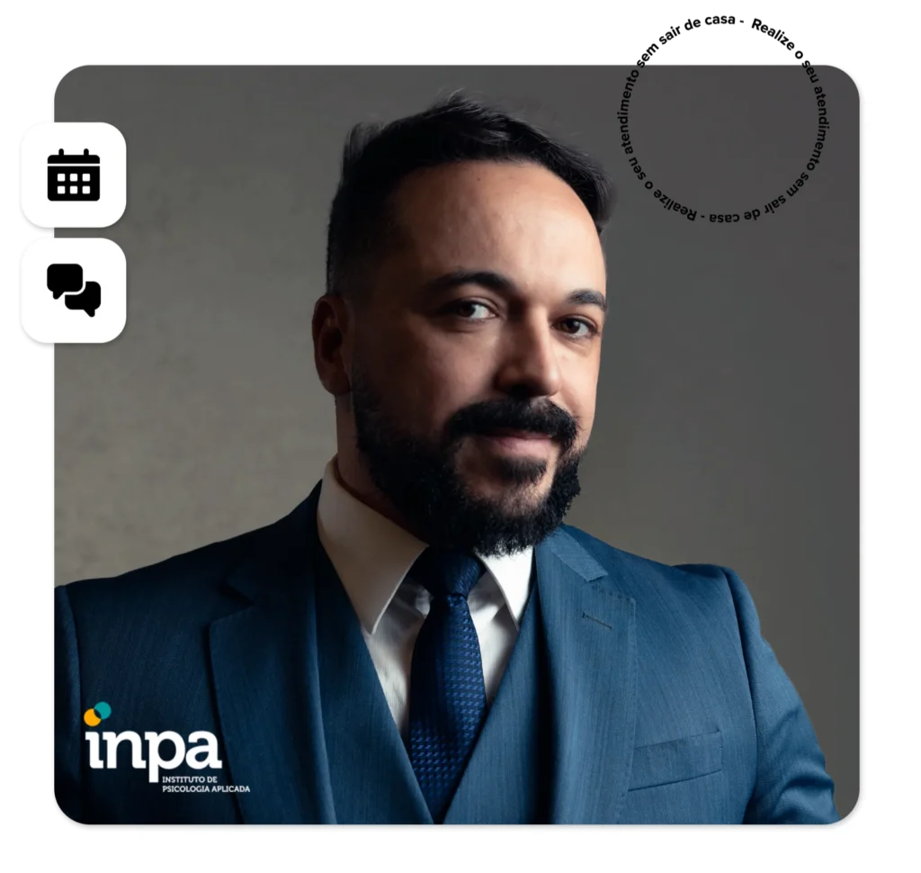 Fábio Caló, psicólogo, no Inpa